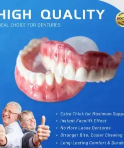 ROSOPLTM Adhesive teeth (upper and lower)