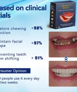 ROSOPLTM Adhesive teeth (upper and lower)