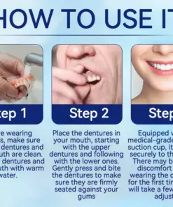 ROSOPLTM Adhesive teeth (upper and lower)