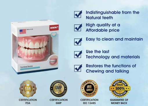 ROSOPL™ Multi-Functional Shaping Silicone Denture Set - Image 4