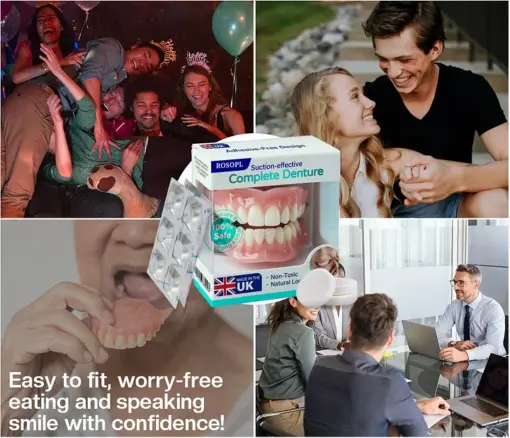 ROSOPL Suction-fit Complete Denture - Image 3