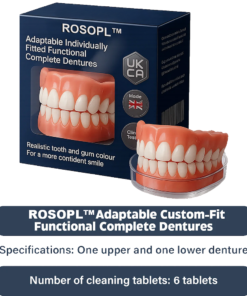 ROSOPL™ Adaptable Custom-Fit Functional Complete Dentures